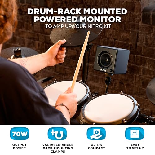 Image of Alesis Nitro Amp 70W Rack-Mounted Drum Amp