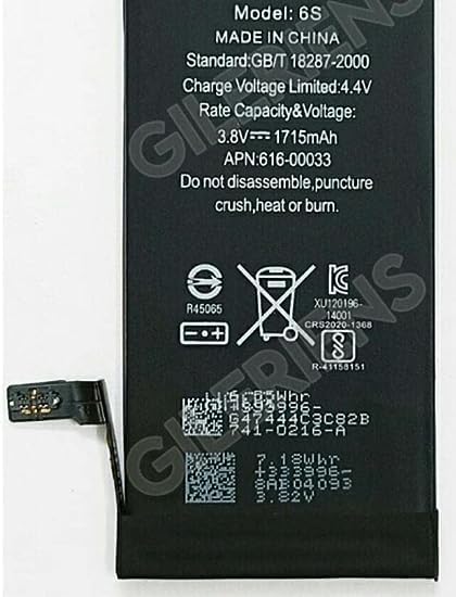 Image of Original Battery for iPhone 6s Battery with 1 Year Warranty**(E50)