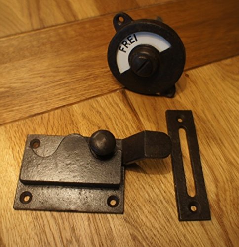 Serrure De Porte De Toilette En Acier Inoxydable,indicateur Rouge Et Vert,quincaillerie De