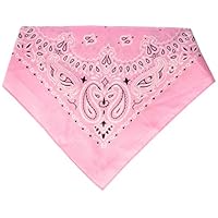 HAV-A-HANK Red LONG PAISLEY BANDANA SCARF SCARVE WRAP NECK 66 X 22" 168 X 55cm E