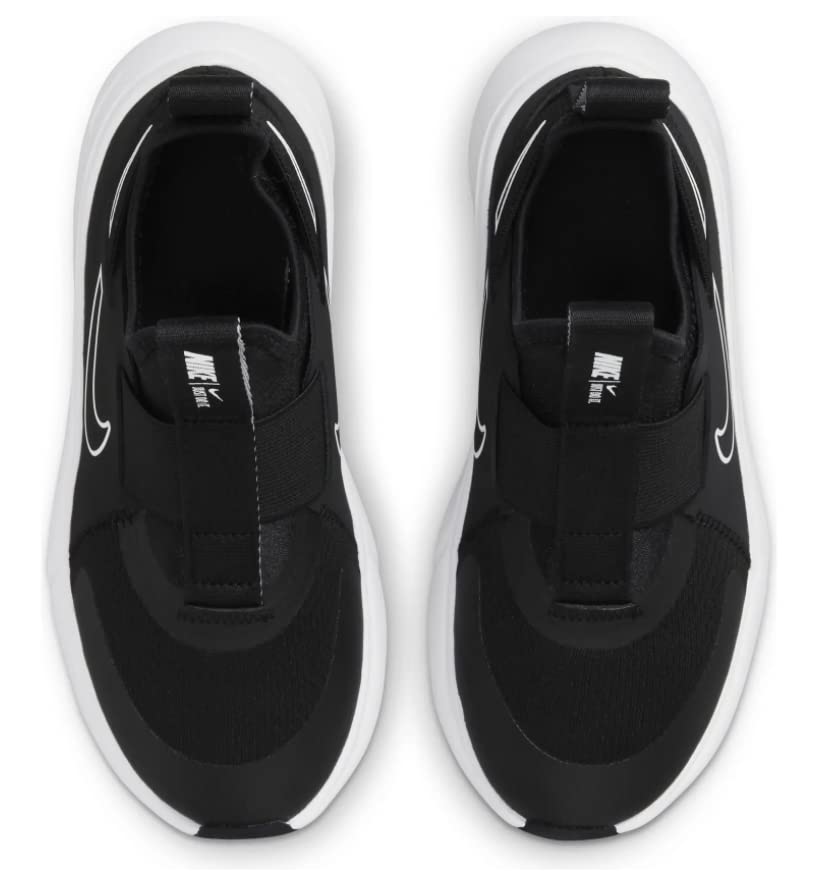 Nike Flex Plus Kids Casual Running Shoe Black/White3