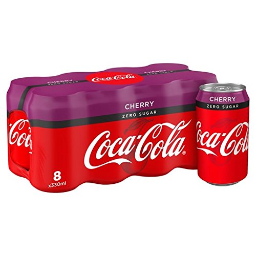 Coca-Cola Zero cereza 8 x 330ml