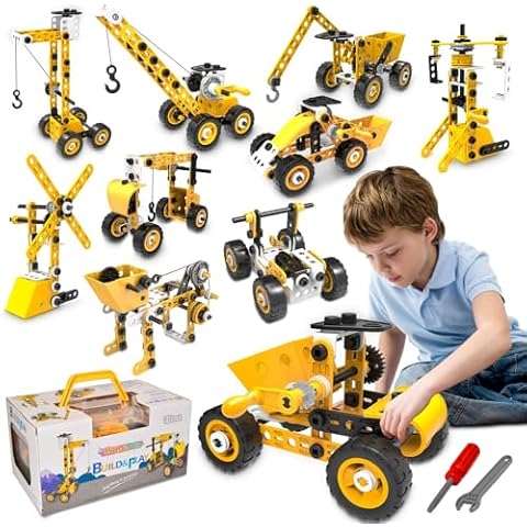 HOMETTER 10 in 1 Educational Building Toys Cover