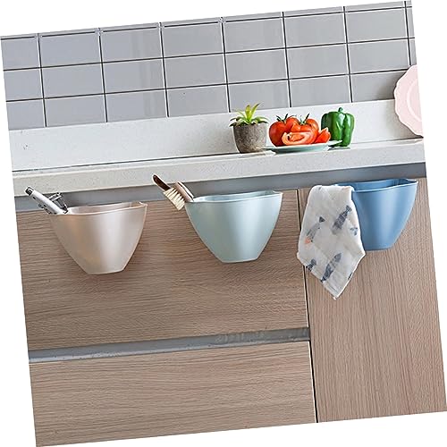 Caneca de Basura Colgante Verde Oscuro para Cocina miniatura 2