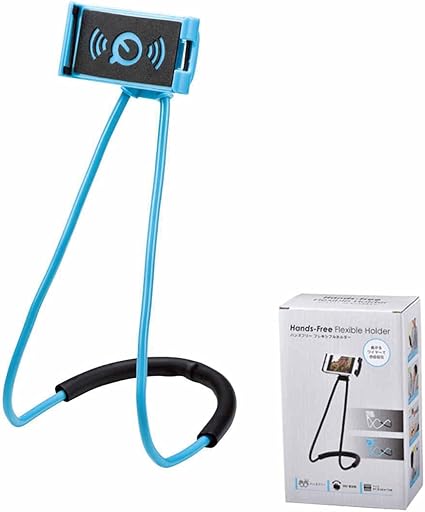 Amazon ハンズフリー 首かけ スマホホルダー 首掛け式 スマホスタンド フレキシブルアーム 360度回転 角度調整 携帯スタンド 卓上スタンドホルダー スマートフォンスタンド 動画撮影 リモートワーク 在宅勤務 サブモニター ブルー 青 携帯電話 スマートフォン Amazon ハンズフリー 首かけ スマホホルダー 首掛け式 スマホスタンド フレキシブルアーム 360度回転 角度調整 携帯スタンド 卓上スタンドホルダー スマートフォンスタンド 動画撮影 リモートワーク 在宅勤務 サブモニター ブルー 青 携帯電話 スマートフォン