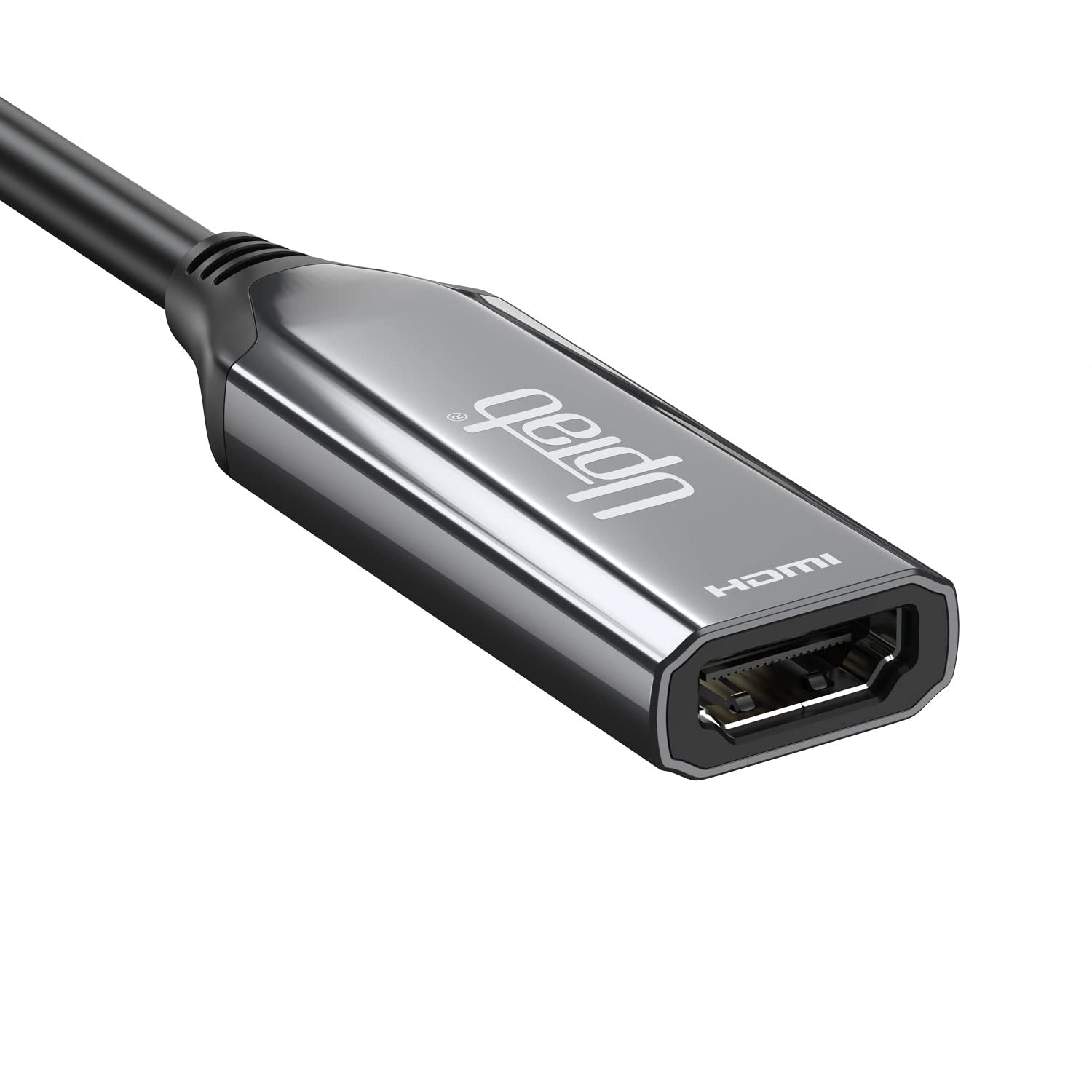 UPTab Adaptador HDR Activo USB-C a HDMI 2.0b 4K a 60Hz (Compatible con Thunderbolt 3)