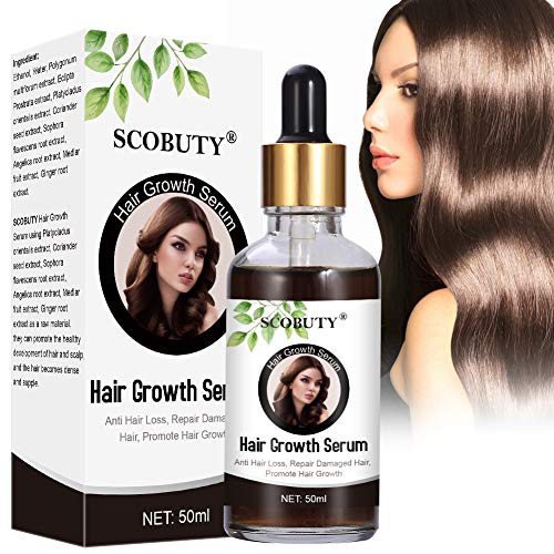 Hair Growth Serum, Hair Growth Oil, Hair Growth Treatment, Hair Loss Serum for Thinning, Balding, Repairs Hair Follicles, Promotes Thicker, Stronger Hair, And Promotes Hair Regrowth, 50ml