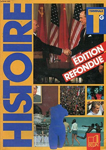 Histoire, terminale G