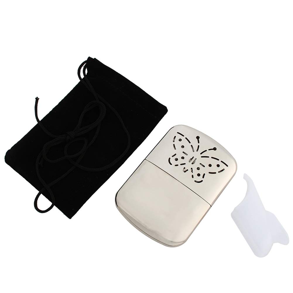QANYEGN Hand Warmers, Ultrght Portable Hand Heater, Indoor Outdoor Pocket Heating Device (Lighter Fluid Not Included)