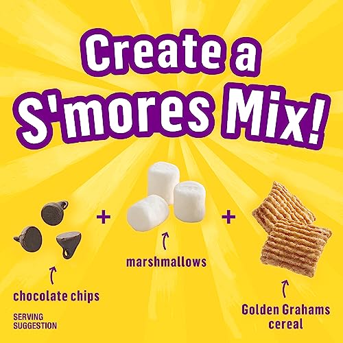 Image of Golden Grahams Breakfast Cereal, Graham Cracker Taste, Whole Grain, 11.7 oz (Pack of 3)