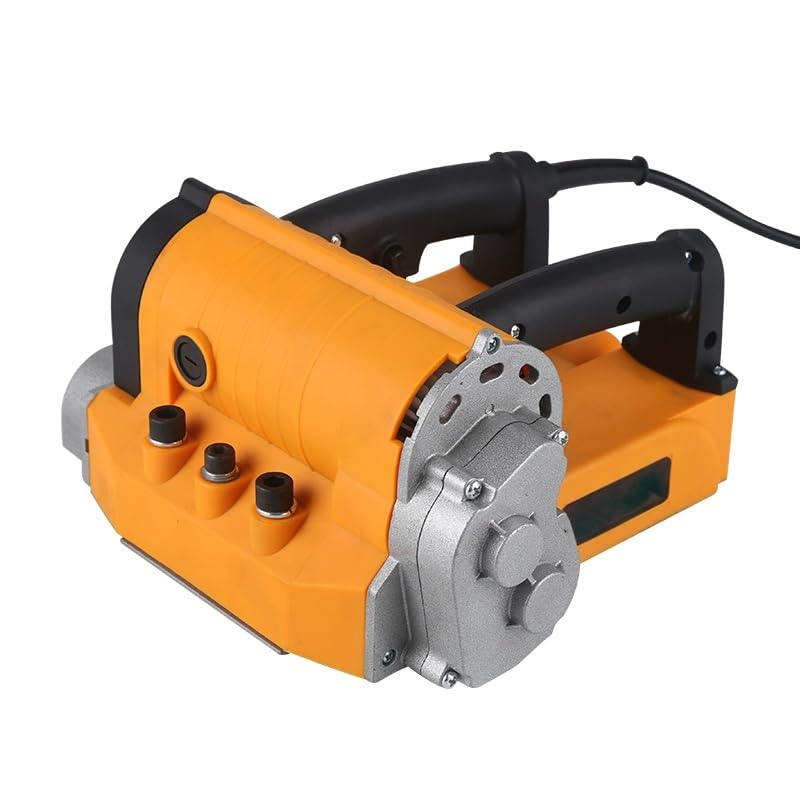 Electric Wall Planer 4580W Concrete Shovel Machine, 0-4mm Adjustable Depth with Side Knife, Toolbox for Wall Renovation, Paint Scraper, Processing Granite, Marble