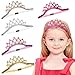 Produktbild Nv Wang Madchen Krone,Prinzessin Tiara Set 5 Stuck Tiara Elastisches Haarband Sparkling Crown Stirnband für Bridal Crown Hochzeit Proms Festzüge Baby Parties Geburtstag