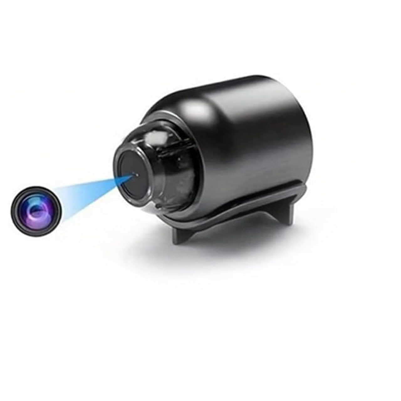 SWANKK Mini Hidden Spy Camera, 1080P HD, WiFi Hotspot, Motion Detection, Night Vision, Wireless Indoor Nanny Cam with Remote Viewing (Bullet)-picture-21