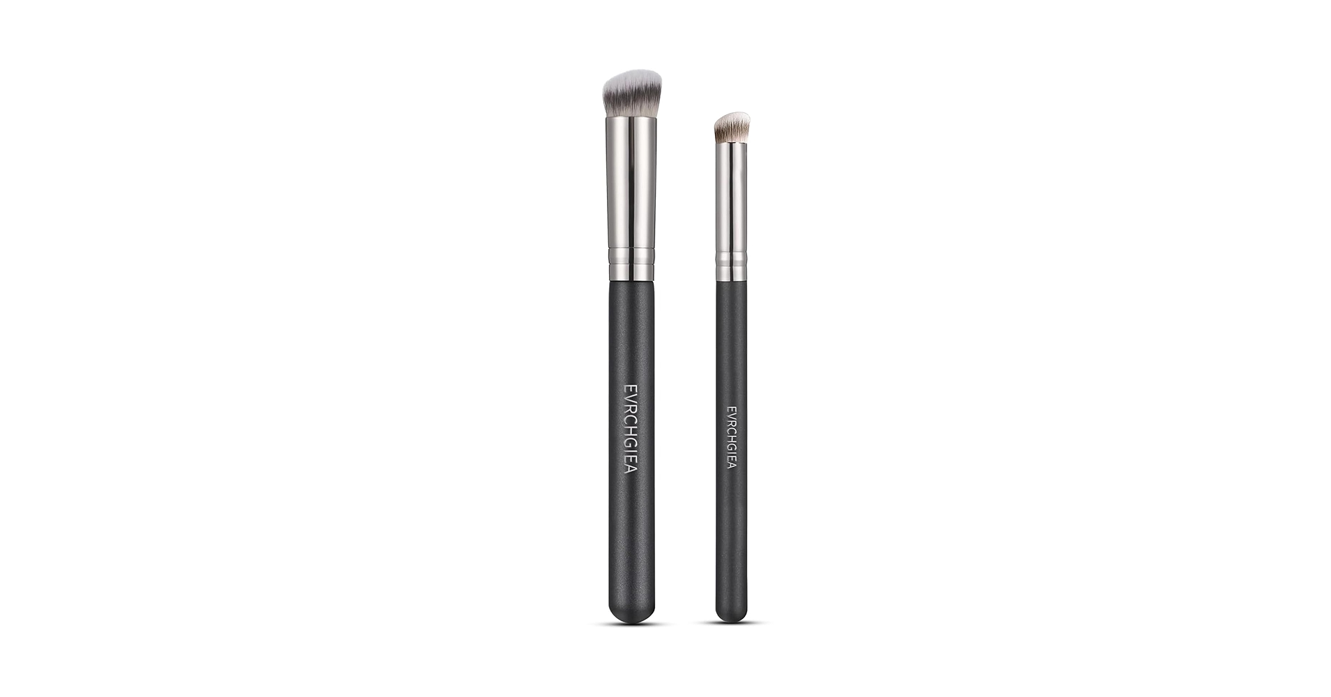 Brush 2点セット Amazon.com: Angled Flat Concealer Brush Set, 2pcs Dense