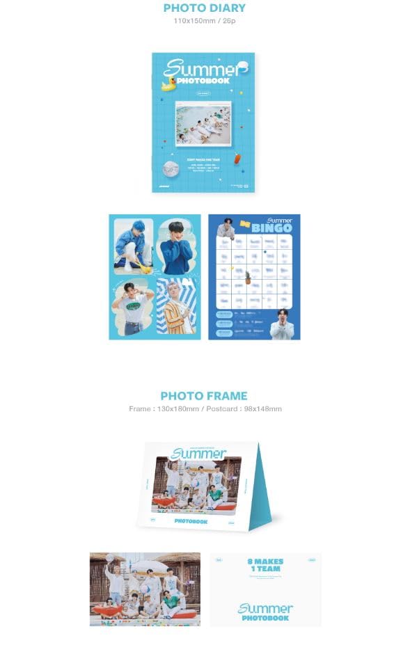 Amazon.co.jp: ATEEZ - 2023 SUMMER PHOTOBOOK エイティーズ 公式