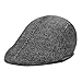 ACWOO Schiebermütze Barret Flat Cap Schirmmütze, Barett Cap Herren, Gatsby Schirmmütze Newsboy Flat Cap Baskenmütze, Kostüm Accessoires für Frühling Herbst Winter