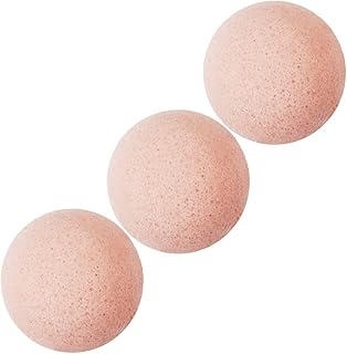 FOMIYES Esponja De Banho 3 Pe?as Semicircular Konjac Konjac Esponja Facial Konjac Esponja Rosto Conjunto de Esponja Konjac Esponjas de Limpeza Puff