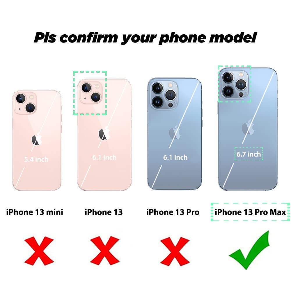 Amazon.com: uCOLOR Compatible with iPhone 13 Pro Max 6.7