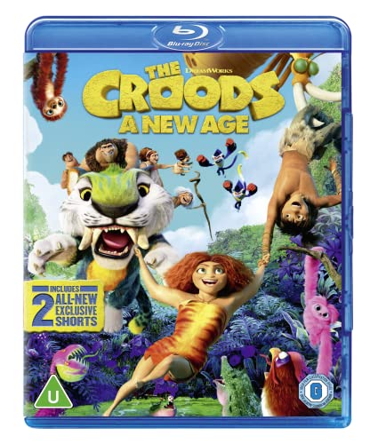 The Croods: A New Age (Includes Limited Edition Colour-In Sloth Mask) [Blu-ray] [2021] [Region Free]