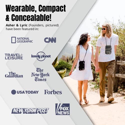 HERO Neck Wallet – RFID Blocking Passport Holder – Easy to Conceal Travel Pouch - Image 5