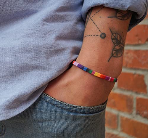 Pulsera ajustable y a prueba de agua con orgullo LGBTQ miniatura 2