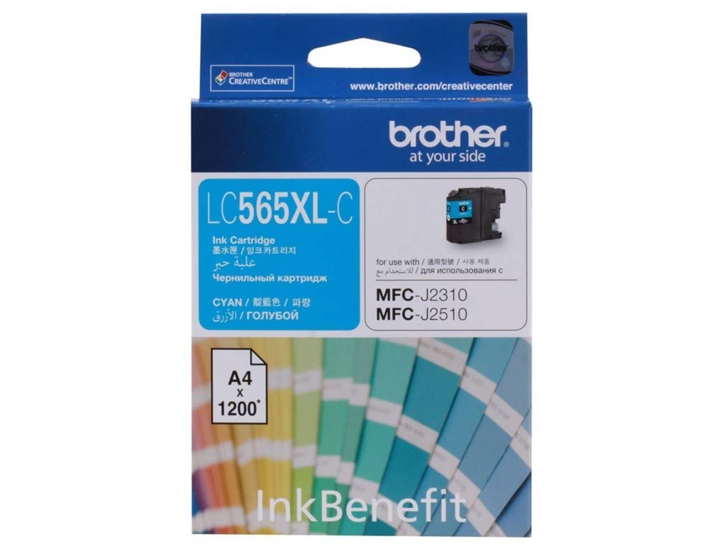 Brother LC 565XL Ink Cartridge Cyan