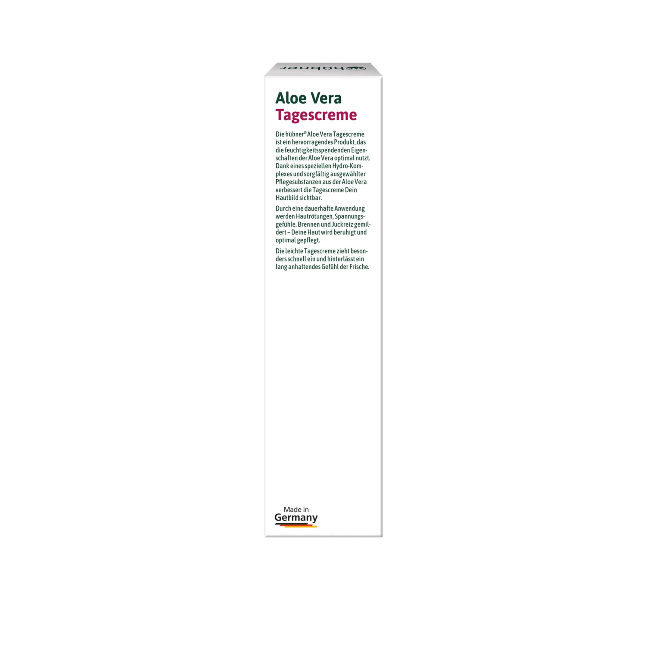 hbner Aloe Vera Tagescreme 250 ml | Feuchtigkeitspflege mit Aloe Vera &  Panthenol | Tagescreme bei trockener & sensibler Haut | vegan & pflegend |  frischer Teint fr normale, Misch- & trockene Haut : Amazon.de: Kosmetik