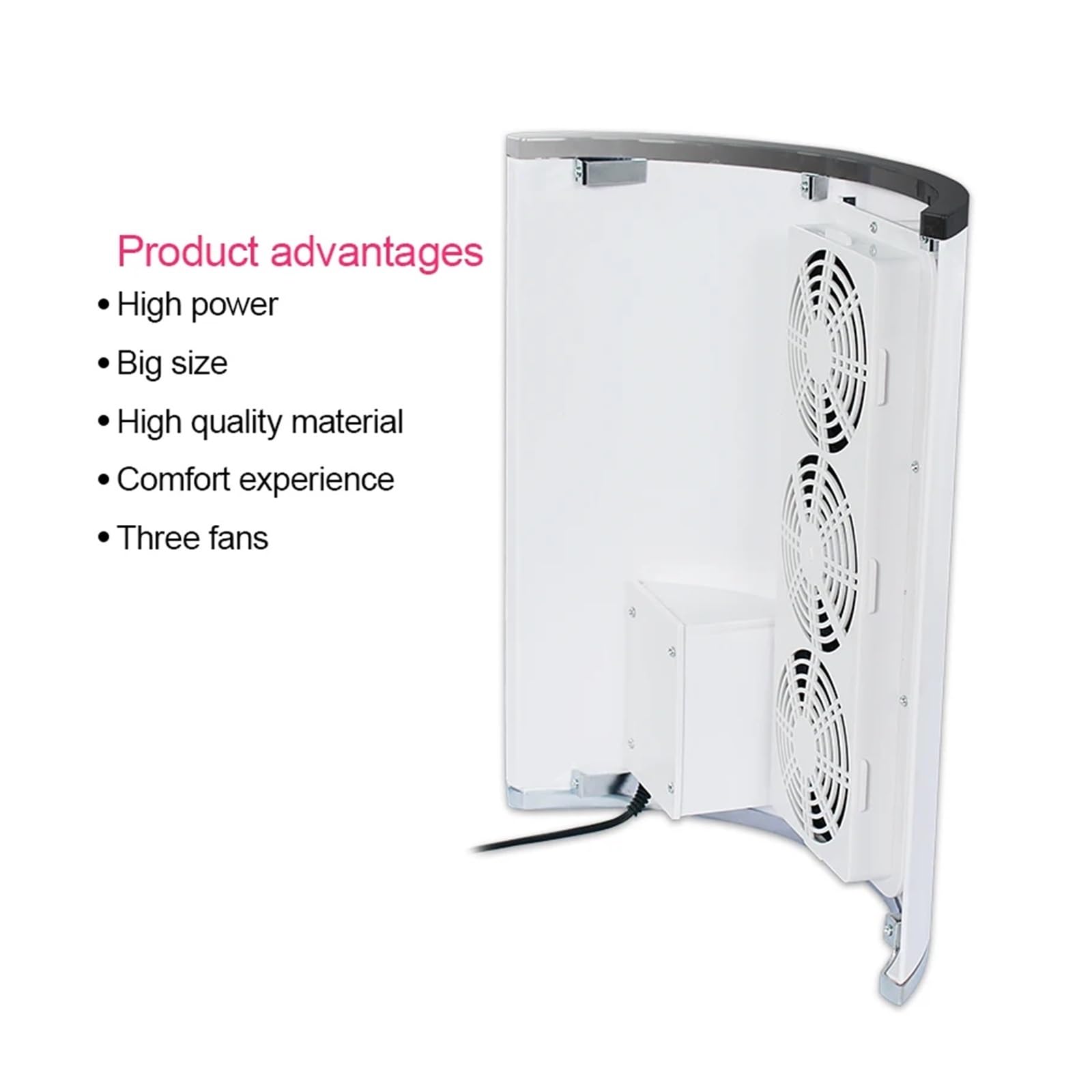 20W ネイル吸引集塵機 大型 3/1 ファン 強力ネイル掃除機 低騒音