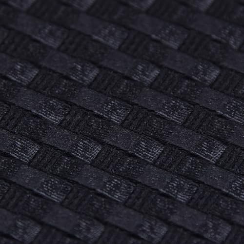 HOLSTEX Thermoform Sheet - (Basketweave Texture) - (.080 Thickness) - (8in x 8in Sheet) - (Armor Black) - (1 Sheet) - for Holster Making, DIY Cosplay, Airsoft Armor