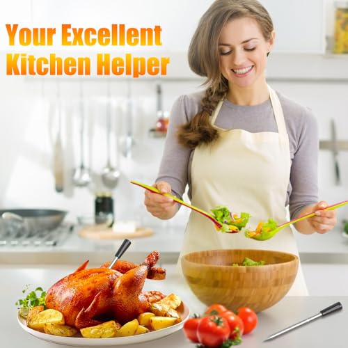 3T6B Kabelloses Smart Fleischthermometer, 150M Drahtlos, Bluetooth Grillthermometer, IPX7, Digital Meat Thermometer für Ofen Grill Küche BBQ Backofen Rotisserie, Perfekter... – Bild 7