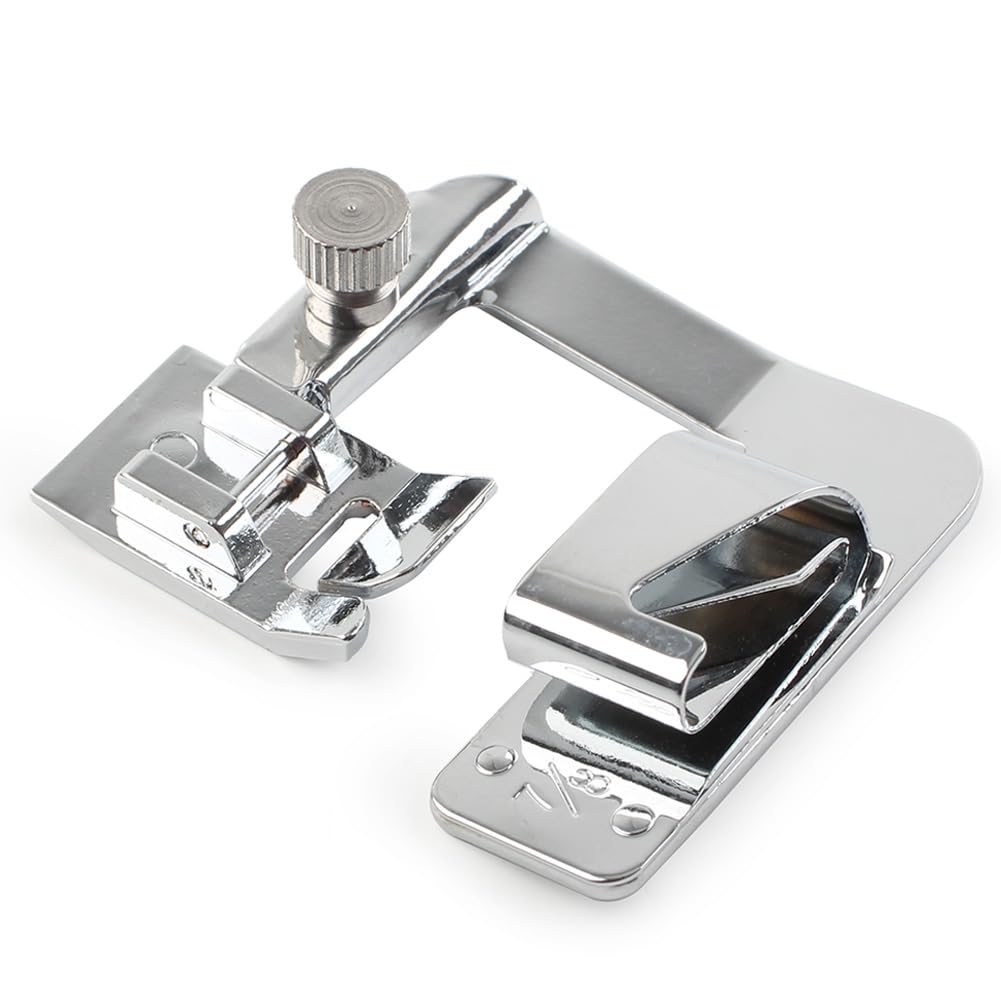 GZYF7/8" Narrow Rolled Hem Sewing Machine Presser Foot #6290 for Brother, Singer, Janome/New Home, Elna, Pacesetter, Elnita, Pfaff, Viking, Juki, Kenmore