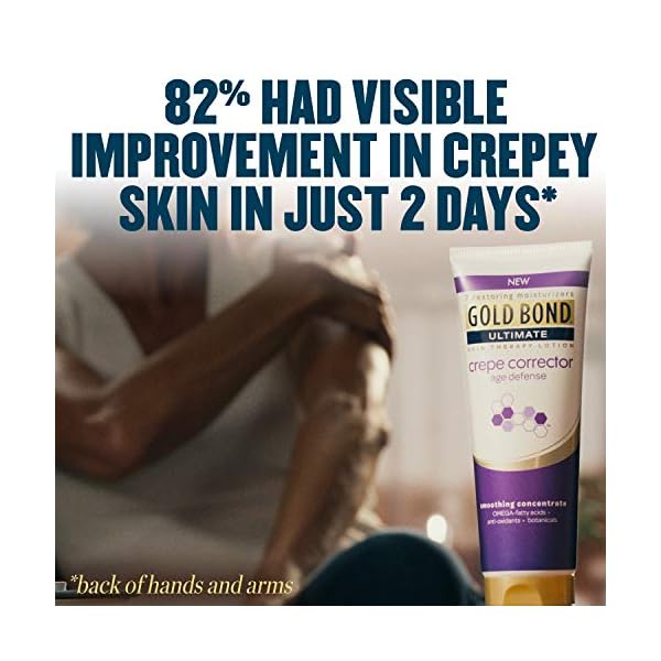 Gold-Bond-Ultimate-Crepe-Corrector-8-oz-Age-Defense-Smoothing-Concentrate-Skin-Therapy-Lotion Gold Bond Age Renew Crepe Corrector Body Lotion, Replenishing & Smoothing Formula, 8 oz.