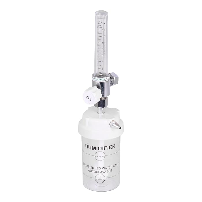 Buy AKH69 BPC OXYGEN Flow meter with rotameter& Humidifire Bottle full