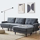 【Breites Anwendungsspektrum】：Dieses Sofa bietet einen stilvollen und modernen Look, ist geeignet für Clubs, Esszimmer, Hotels, Gästehäuser, Wohnzimmer, Büro, Büroempfang, Restaurants.