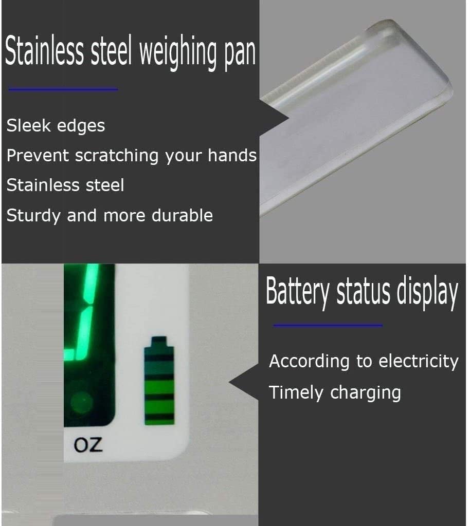 Báscula De Cocina Electrónica Resistente Al Agua, 30 Kg/0,5 G, De Acero Inoxidable, Ip68, Balanza Digital De Precisión, Báscula Industrial, Función De Tara Y Cero,Silver-3Kg/0.5G