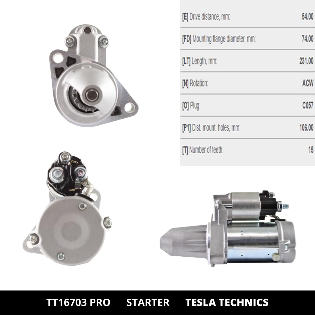 Motorino Avviamento Auto 12V | 1.7 KW Compatibile Per Volkswagen – Biba