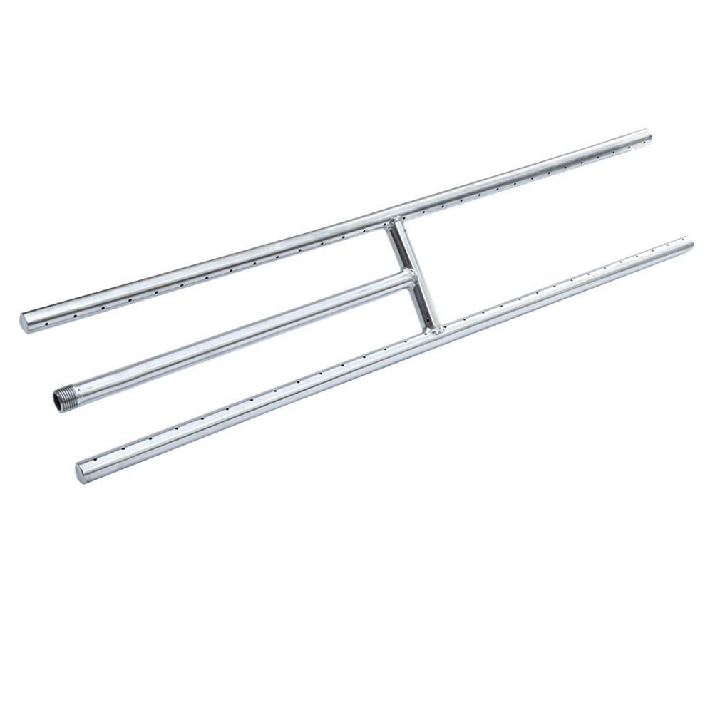 only fire304 Stainless Steel place and Pit H-Burner, 36-Inch by 6-Inch