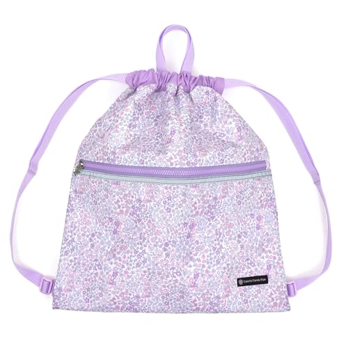 美品❣️caramel ナップサック CARAMEL ナップサック リュック ピンク 花柄 - メルカリ