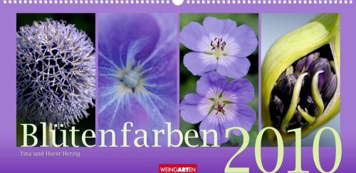 Weingarten-Kalender Blütenfarben 2010