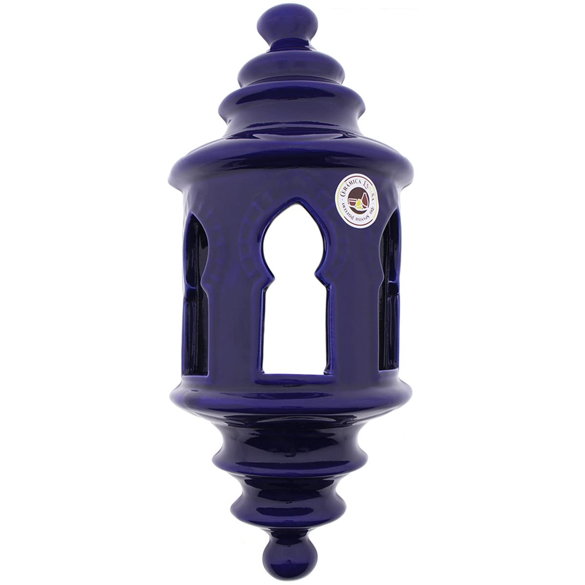 CERÁMICA ESPAÑA | Aplique de pared | Aplique exterior | Aplique rústico exterior | Aplique pared - Modelo D05 | 17x9x39 cm