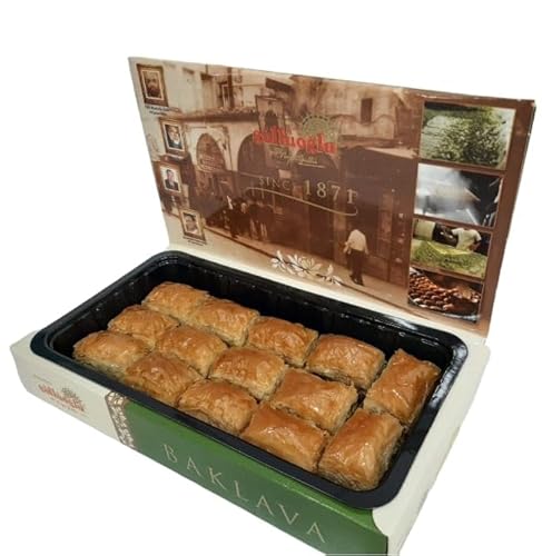 Since 1871 Güllüoglu Gulluoglu'S Famous Turkish Pistachio Baklava 14 Pieces thumb #4