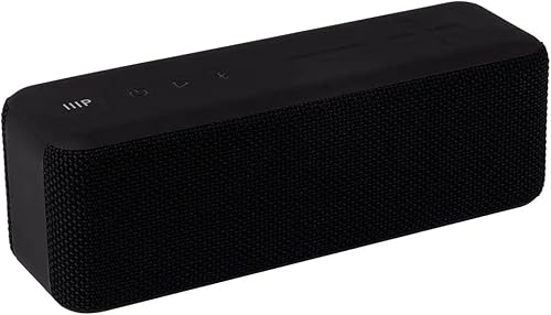 Monoprice Harmony Note 200 Altavoz Bluetooth portátil IPx7, impermeable, TWS, micrófono integrado para llamadas de voz, auxiliar de 0.138 in,