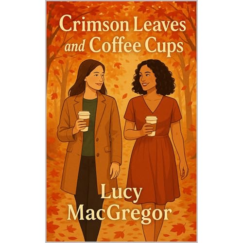 Crimson Leaves and Coffee Cups Audiolibro Por Lucy MacGregor arte de portada