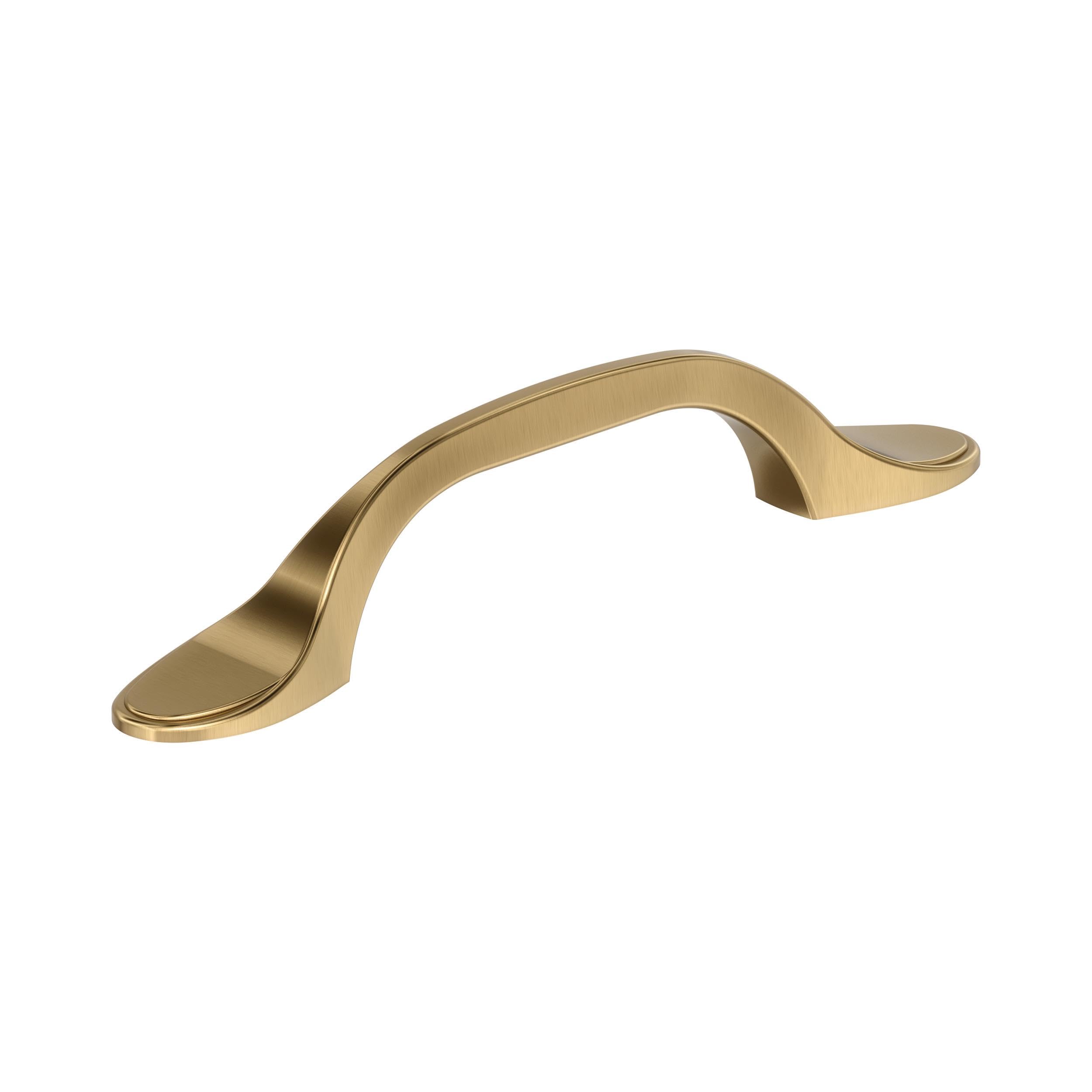Amerock BP21935CZ Champagne Bronze Cabinet Pull | 3 inch (76mm) Center-to-Center Cabinet Hardware | Ravino | Furniture Hardware | Drawer Pull