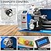Metal-Lathe-Machine Threading Turning Drilling - Metalworking Machine 750W Mini Metal Lathe 8