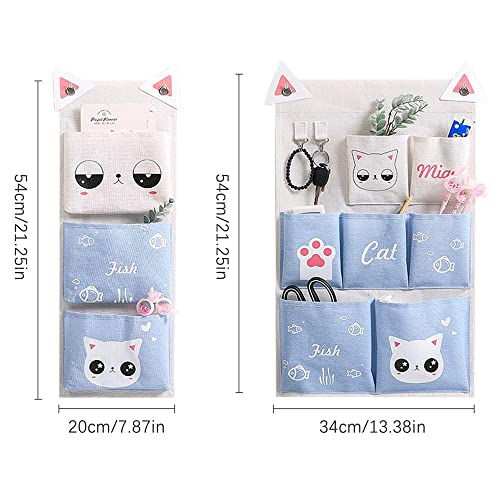 2 Pezzi Borsa Portaoggetti da Parete, Portaoggetti...