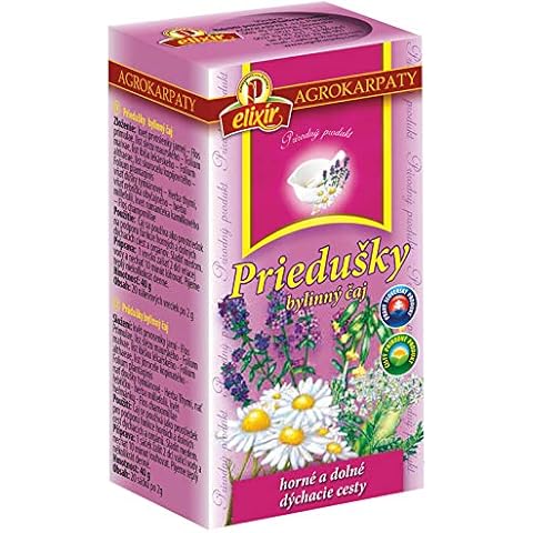 Bronchial Herbal Tea | Upper and Lower Respiratory System | Lungs | Pure Natural Herbal Tea Grown in Europe (20 Tea Bags 40g) Cover