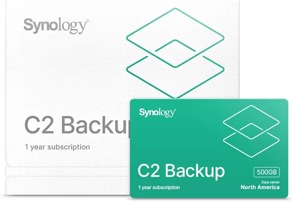 Synology Licença de backup na nuvem C2: 500 GB 1 ano