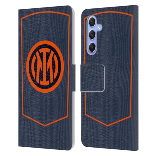 Étui Inter Milan Samsung Galaxy A34 5G Évitez les Rayures avec cette Housse Portefeuille en Cuir
