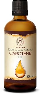 Carrot Oil 100 ml - Germany - 100% Pure & Natural - Best Care Oil for Skin - Hair - Body - Personal Care - Carotene Oil